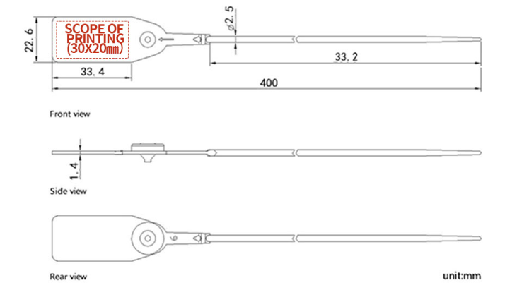 Joint en plastique Plastic Seal