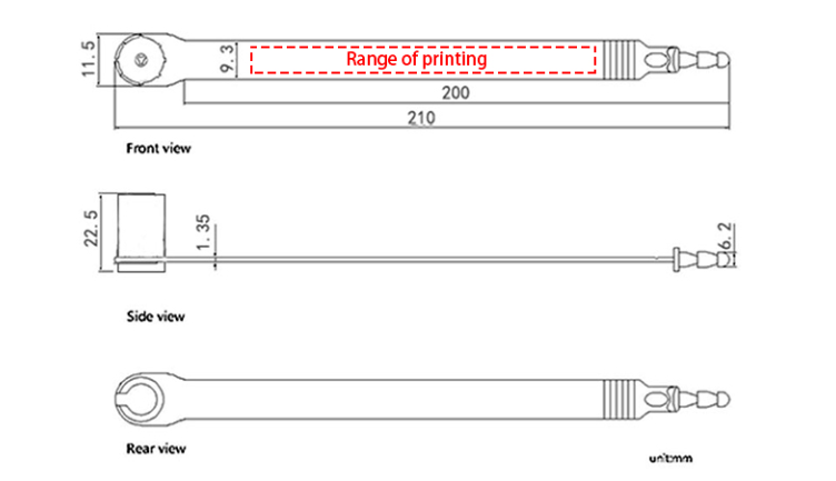 Joint en plastique PP Joint en plastique PP