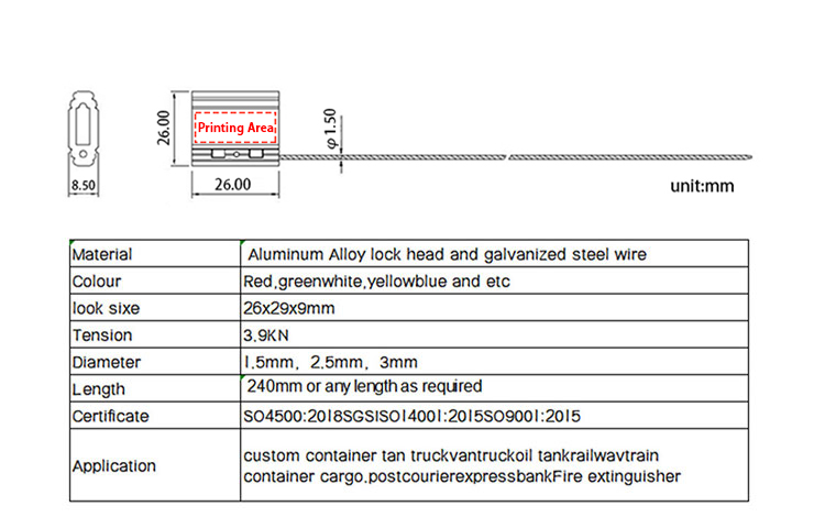 Joint en alliage d'aluminium Joint en alliage d'aluminium