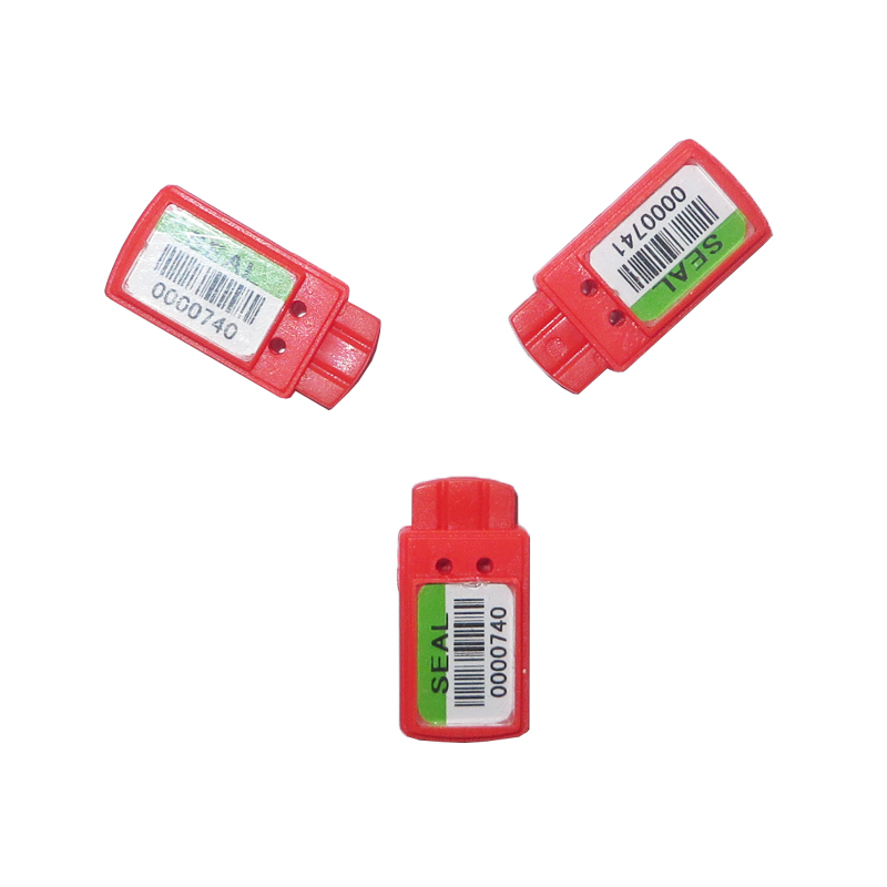 Joint de compteur en plastique électrique de gaz d'eau de sécurité de presse Joint de compteur en plastique électrique de gaz d'eau de sécurité de presse