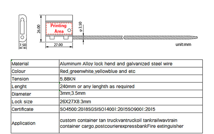 Joint en alliage d'aluminium