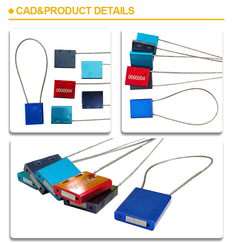 Joint de fil de voiture de réservoir d'huile Oil tank car wire seal