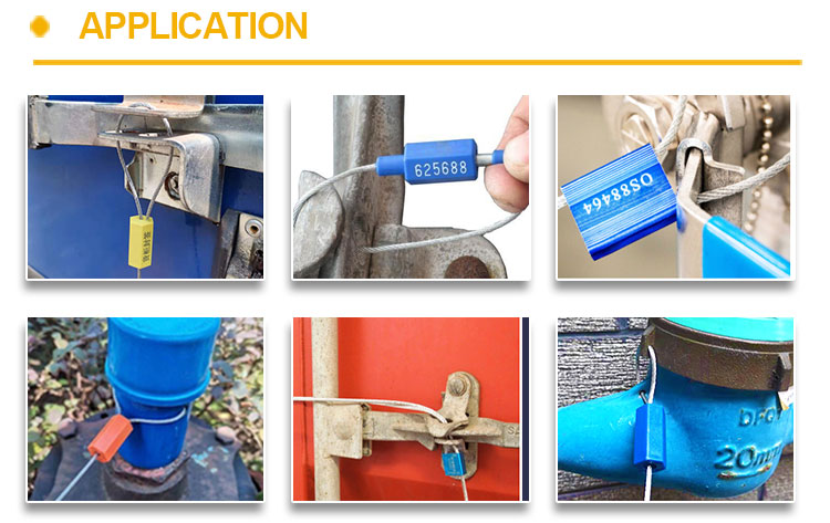 Scellé de fil de conteneur Container wire seal