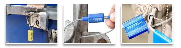 Joint d'étanchéité carré de câble certifié ISO de 1,8 mm Joint d'étanchéité carré de câble certifié ISO de 1,8 mm