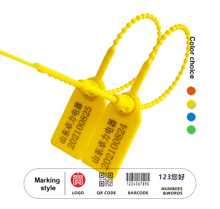 Joint en plastique à haute sécurité Pull-tite Pull-tite High Secure Plastic Seal