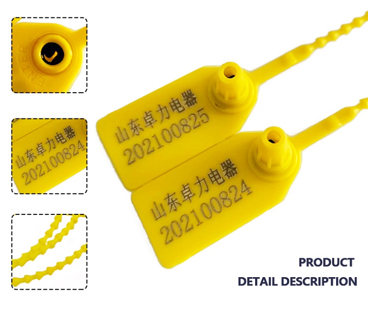 Joint en plastique à haute sécurité Pull-tite Pull-tite High Secure Plastic Seal