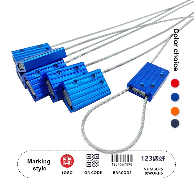 Joint de câble en alliage d'aluminium pour conteneurs Aluminium Alloy Cable Seal For Containers