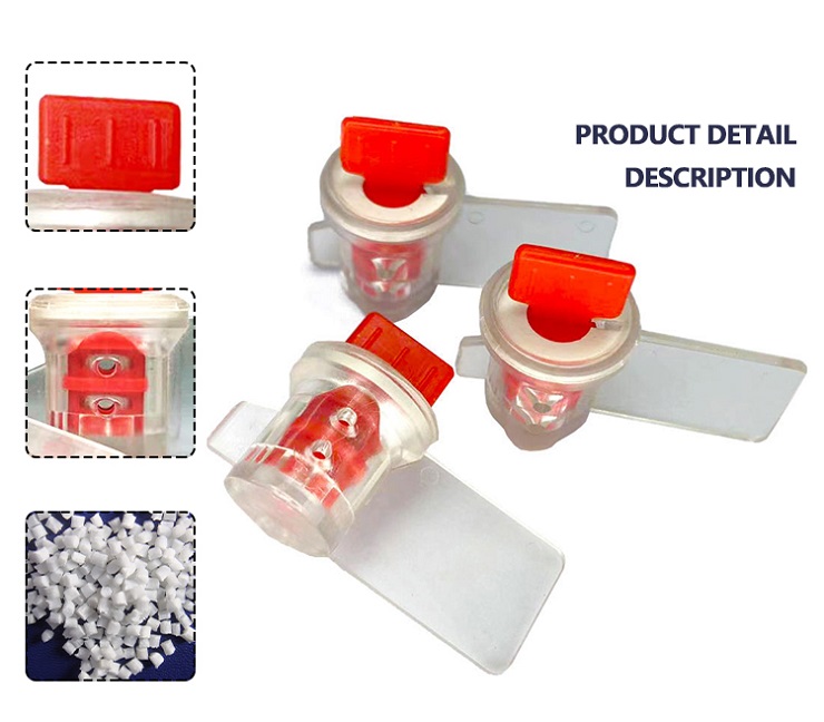 Joint de compteur transparent anti-effraction Anti-tamper Twist Transparent Meter seal