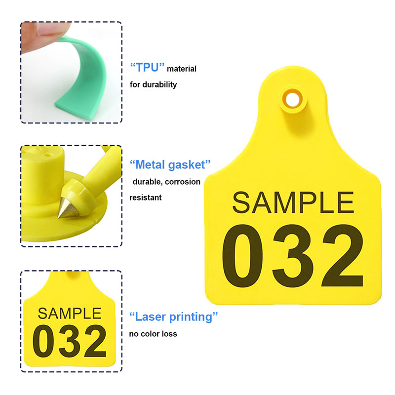 Étiquettes d'oreille pour animaux